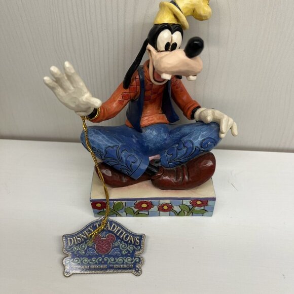 Disney Traditions Jim Shore "Gawrsh!" Goofy Figurine Enesco 4011752 w/ tag - Picture 2 of 16